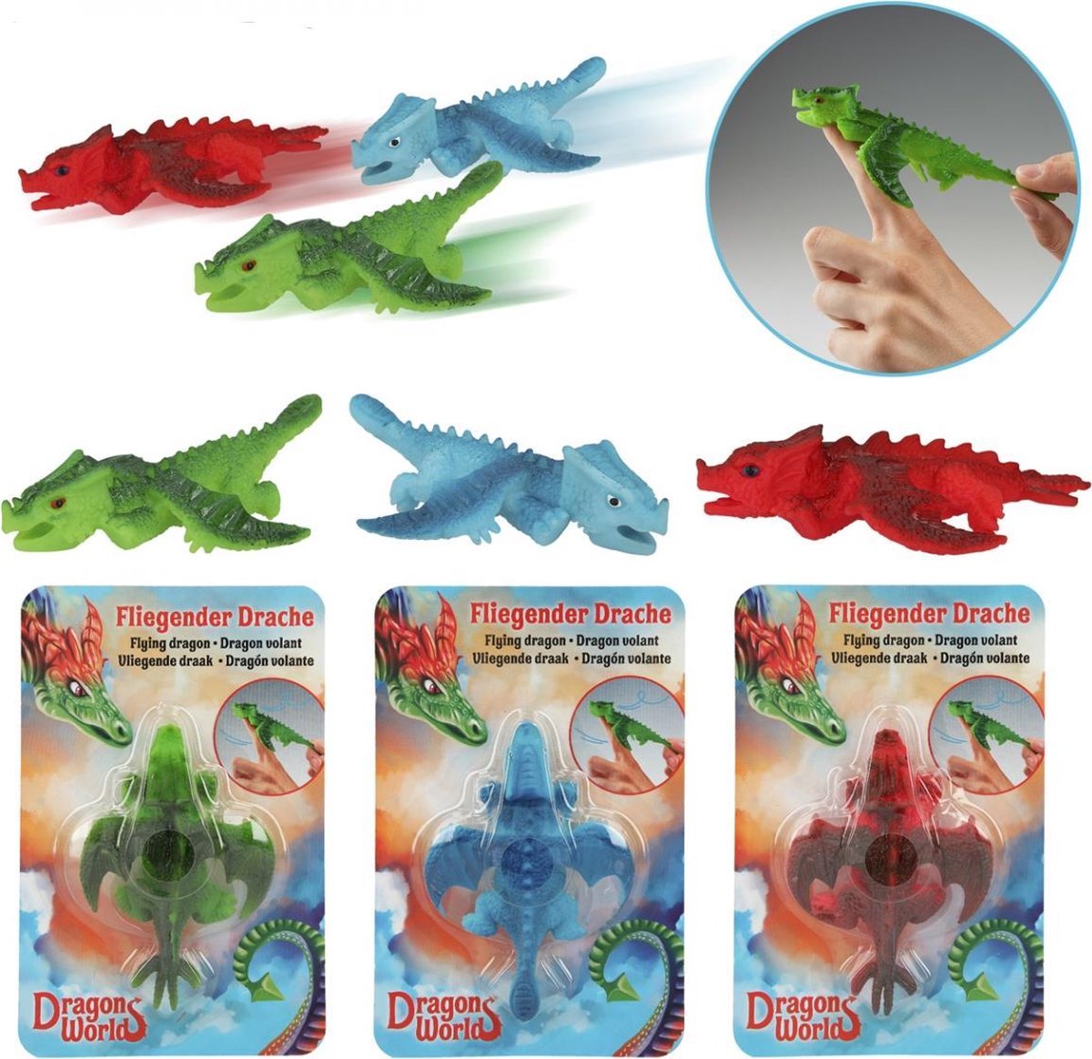 Dino World vliegende draak DRAGON