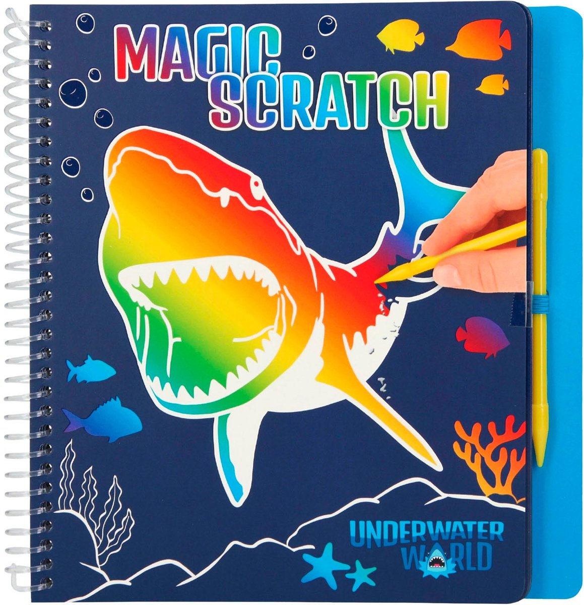 Dino world magic scratch boek onderwater