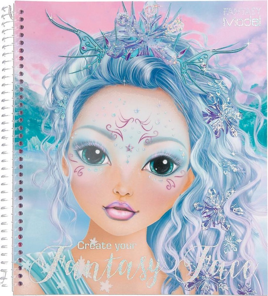 Fantasy Model Create your Fantasy Face kleurboek