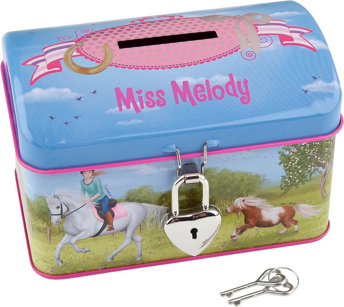 Miss Melody spaarpot, design weide