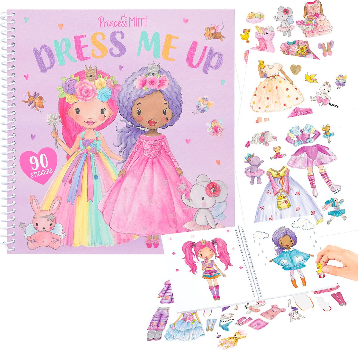 Princess Mimi Dress Me Up stickerboek