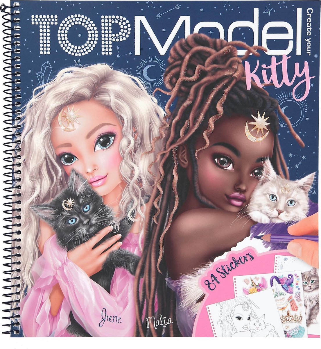 TOPModel kleurboek MOONLIGHT