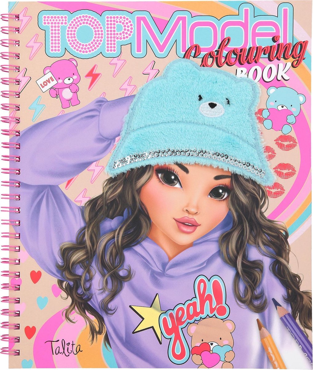 TOPModel kleurboek TEDDY COOL