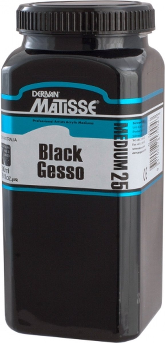 Derivan Matisse Gesso Black 500 ml