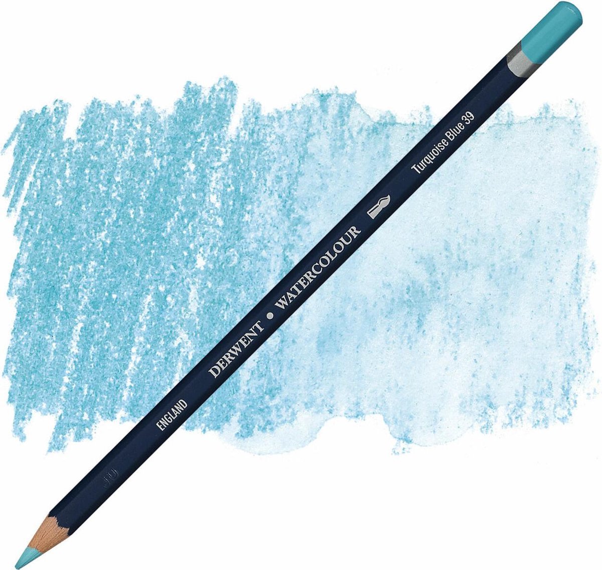 Derwent Watercolour Potlood - Turquoise Blue 39