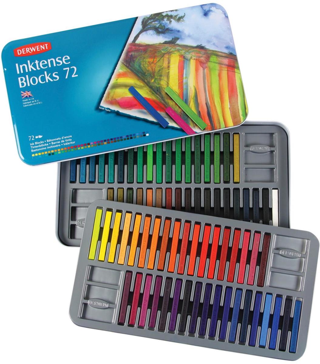 Inktense Blocks blik met 72