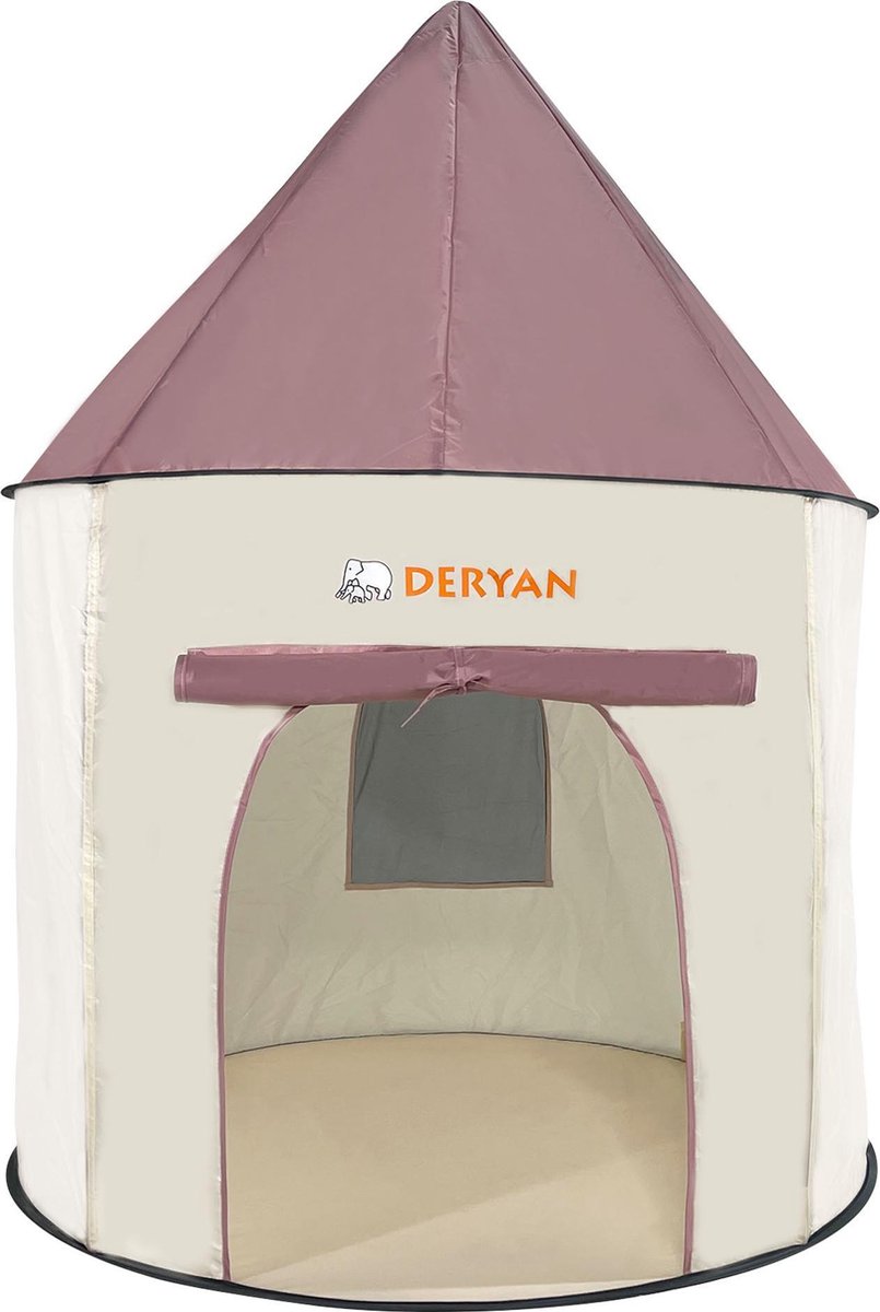 Deryan Luxe Speeltent voor Kinderen - Met bodem -Rose