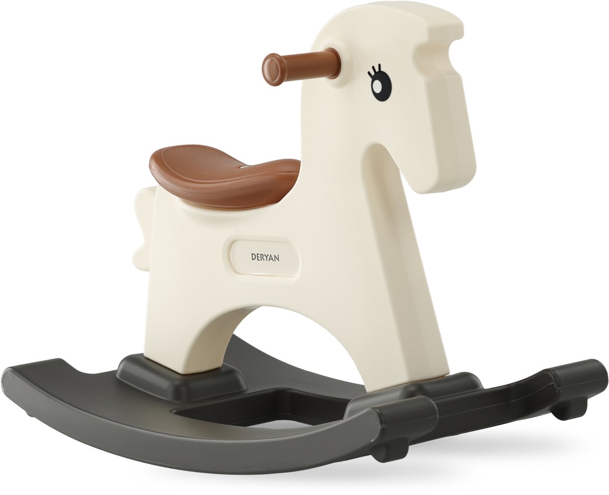   Mellow Hobbelpaard - schommelpaard - Cream