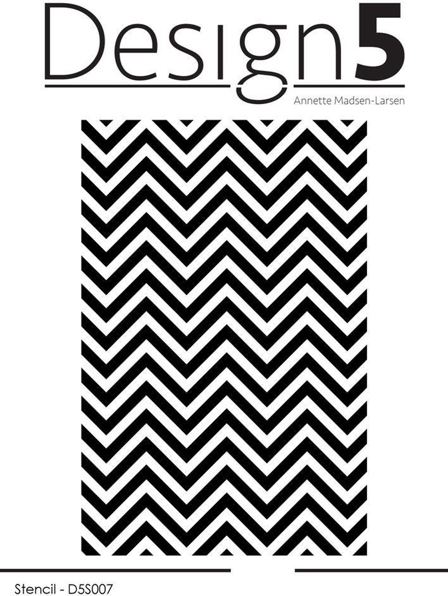 Zig Zag Masking Stencil (D5S007)