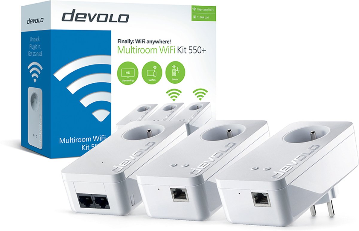 Devolo Multiroom WiFi Kit 550+