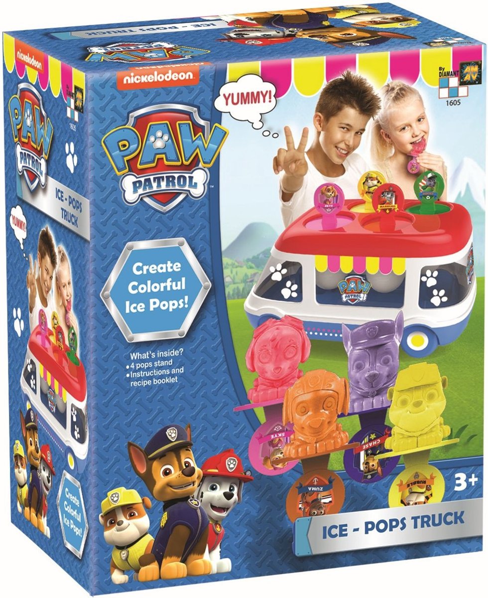 Zelf ijsjes maken truck Paw Patrol