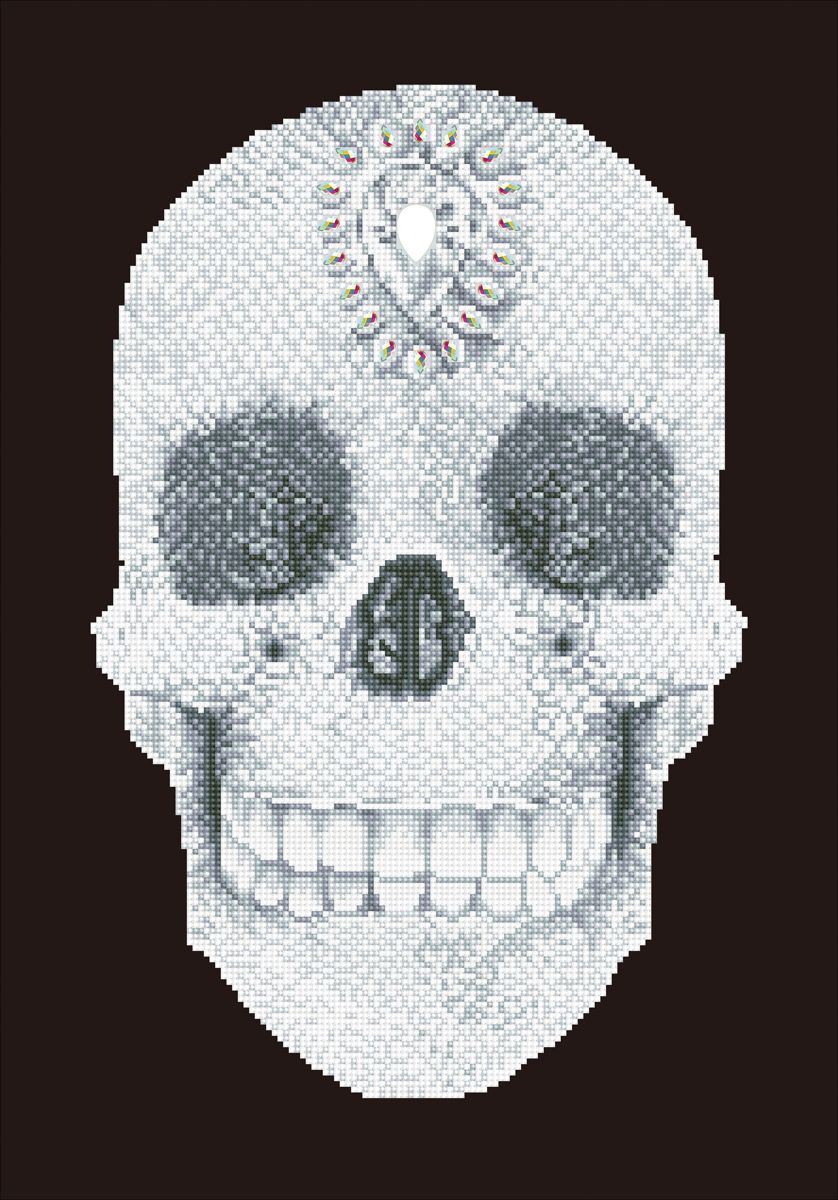 Crystal Skull Diamond Dotz