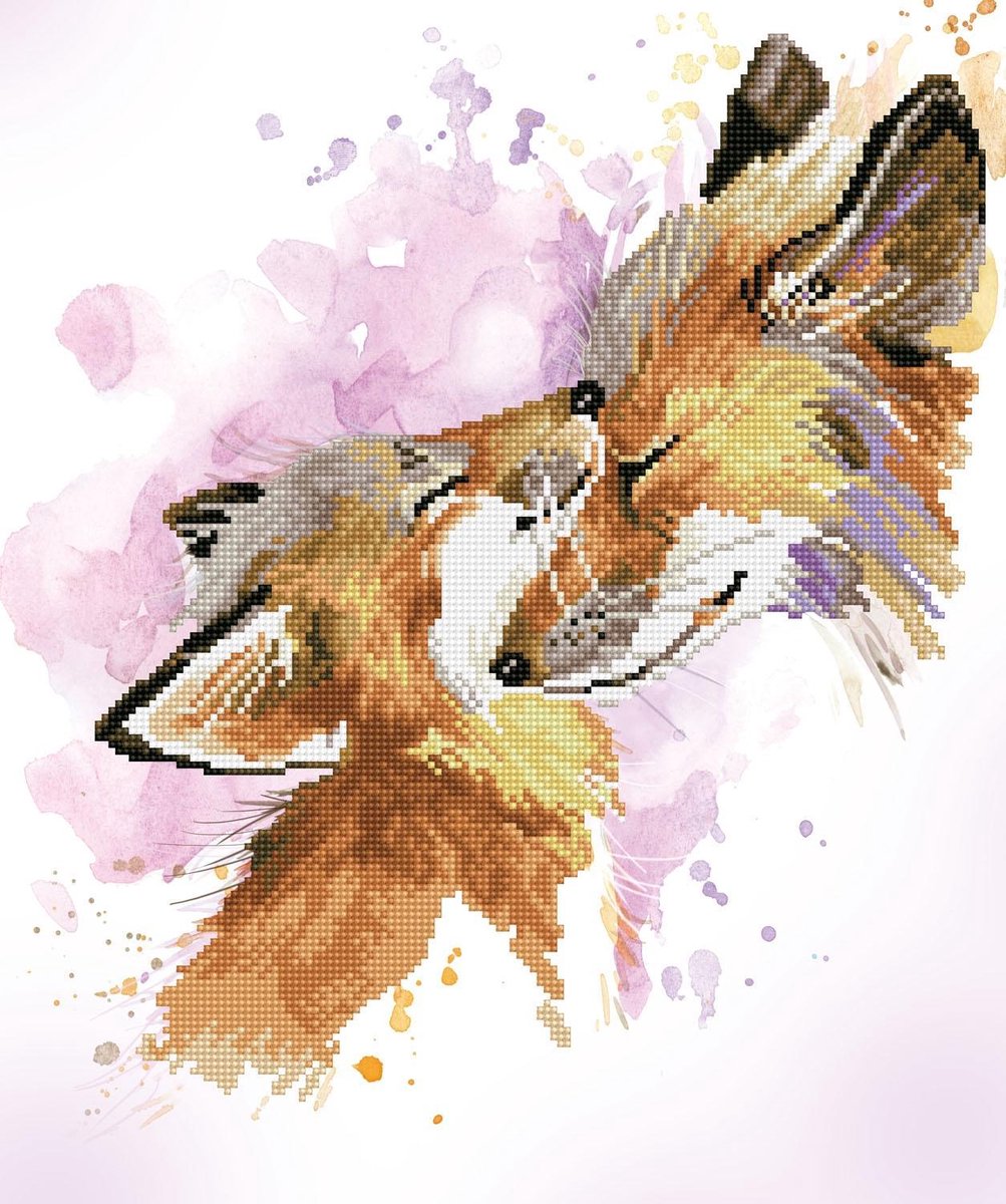 DD8.013  ® - 42x50cm Fox Bliss