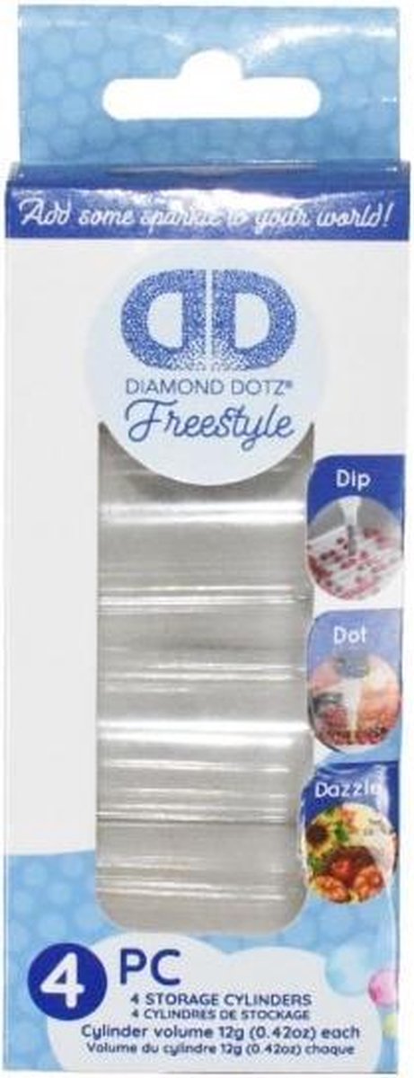 DDA.097 DOTZ® - FREESTYLE EMPTY CYLINDERS 4 PACK