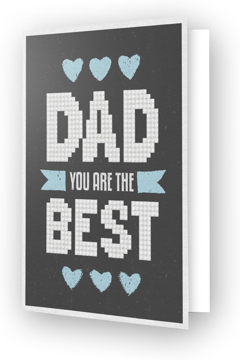 DDG.013 Diamond Dotz® - Greeting Card BEST DAD