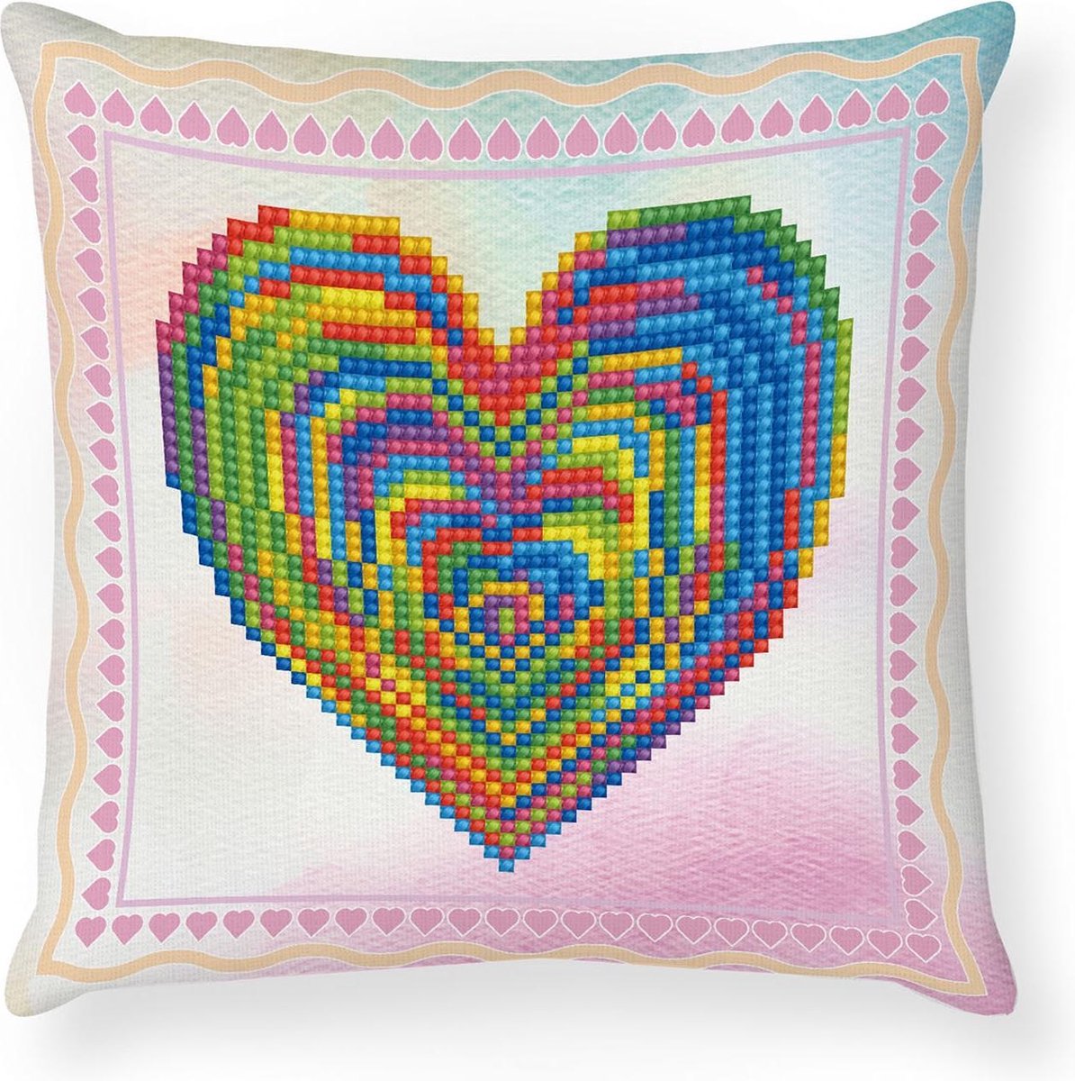 DDP2.038 Diamond Dotz® - 18cmx18cm kussen Love Rest Mini Pillow