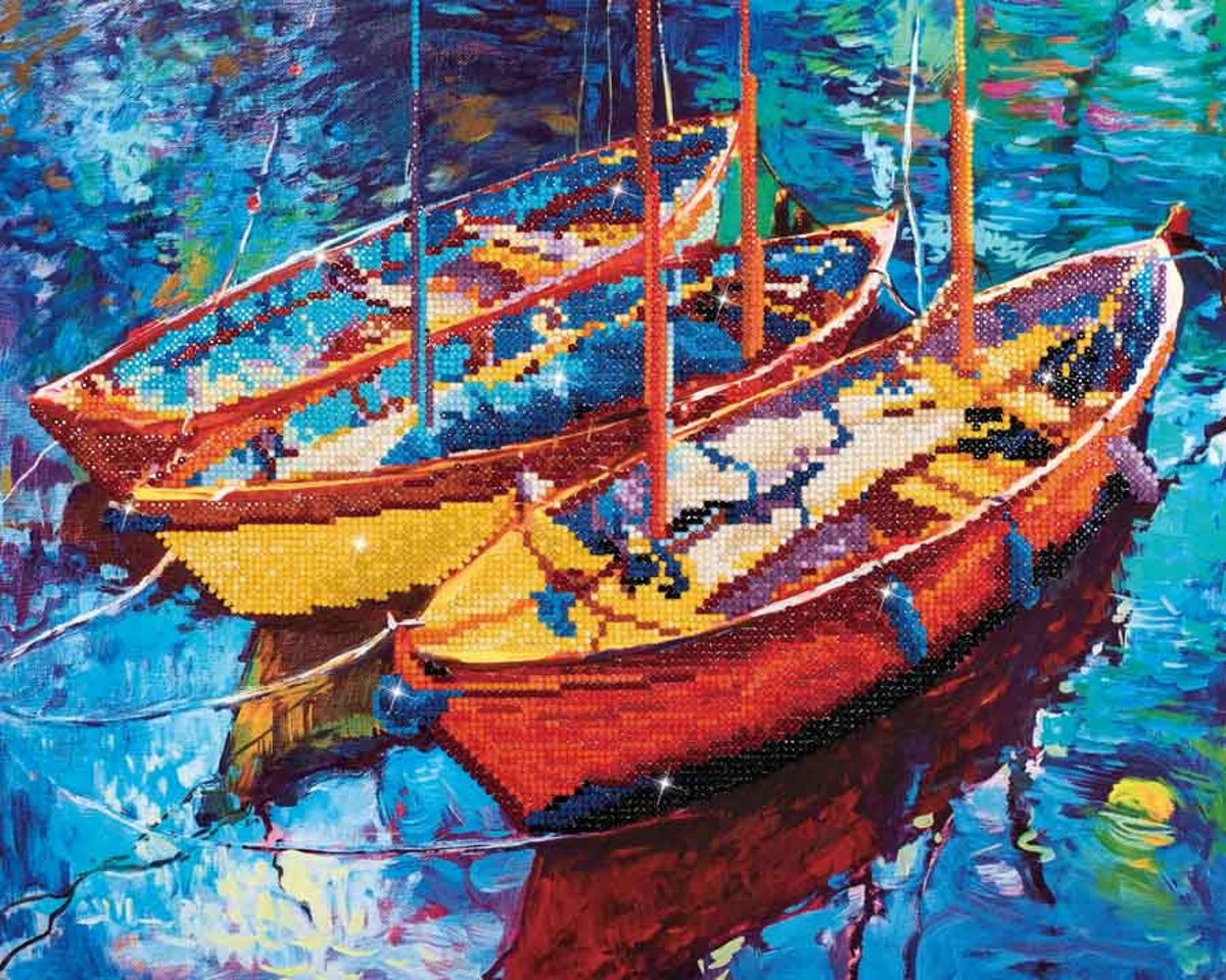 Diamond Dotz   Dream Boats (47x38 cm)