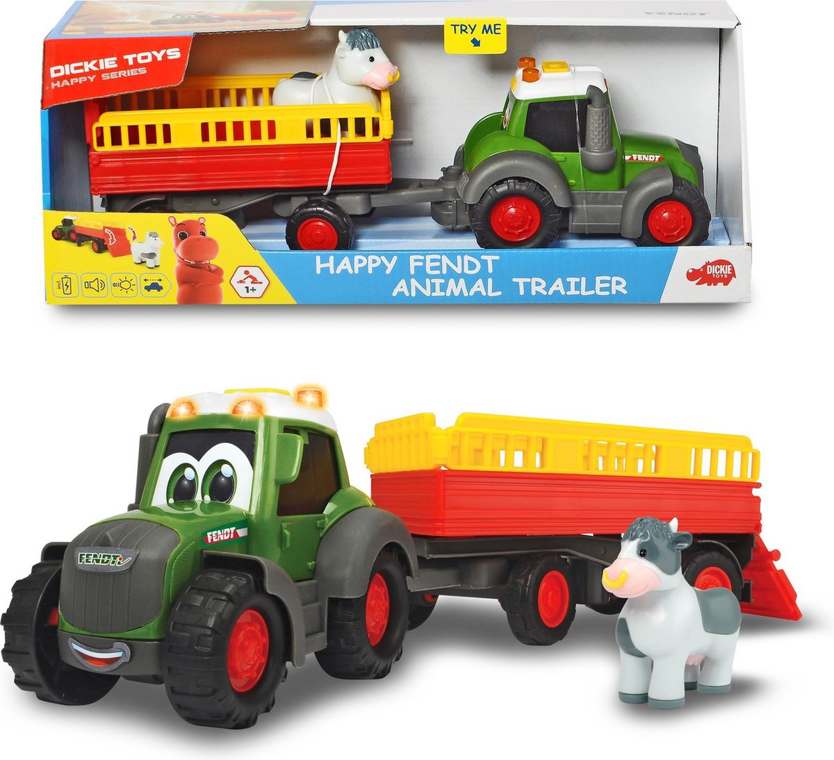 ABC Fendt Animal Trailer 30cm - Speelgoedvoertuig