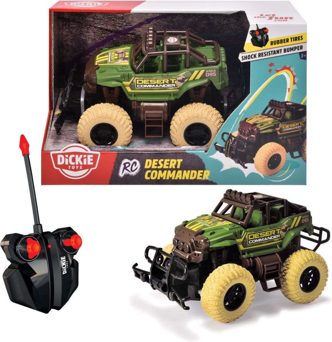 Dickie Toys RC Desert Commander - Bestuurbare auto