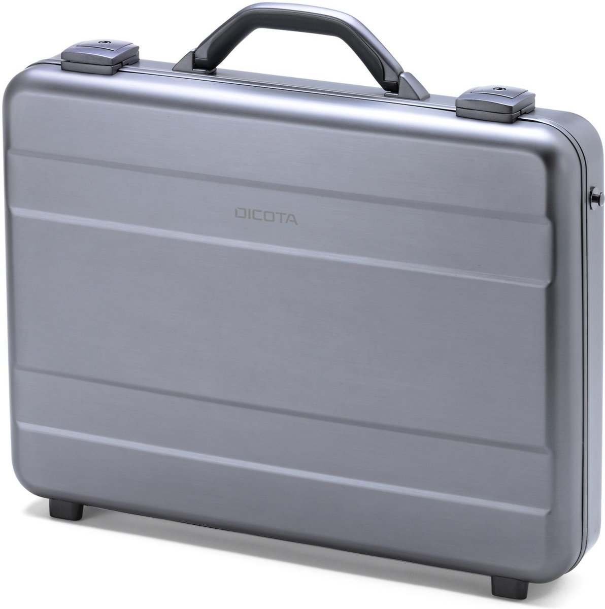 Dicota, Alu Briefcase 15 - 17.3 inch (Donker Grijs)