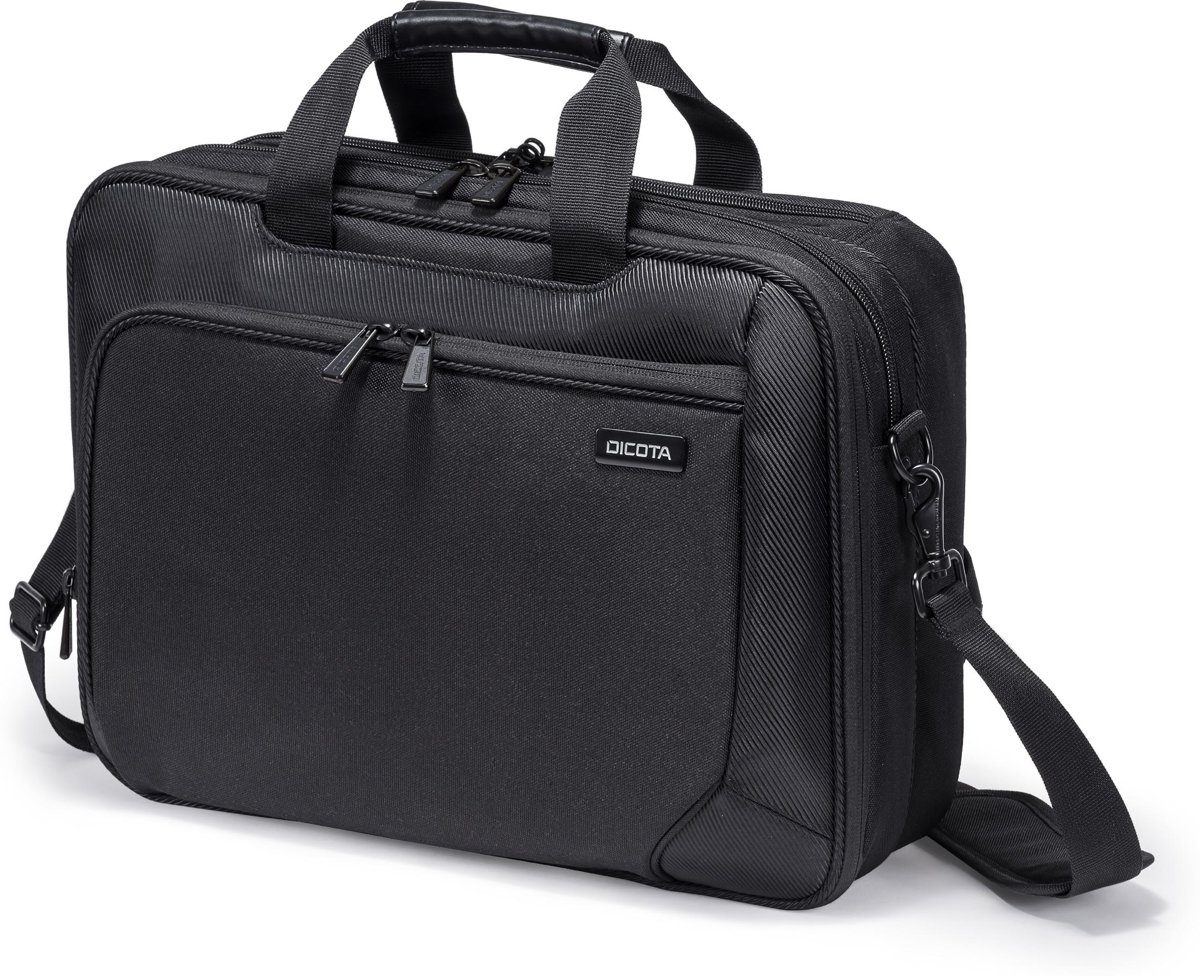 Dicota, Top Traveller Dual ECO 15.6 inch - Laptoptas / Zwart