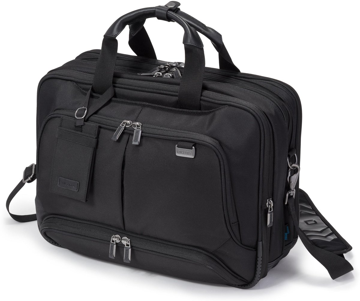 Dicota, Top Traveller Twin PRO 14 - 15.6 inch (Zwart)