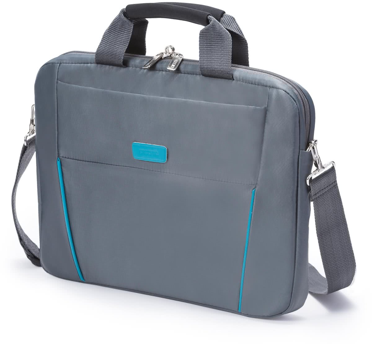 Dicota Slim Case BASE 13 inch - Laptoptas / Grijs en Blauw