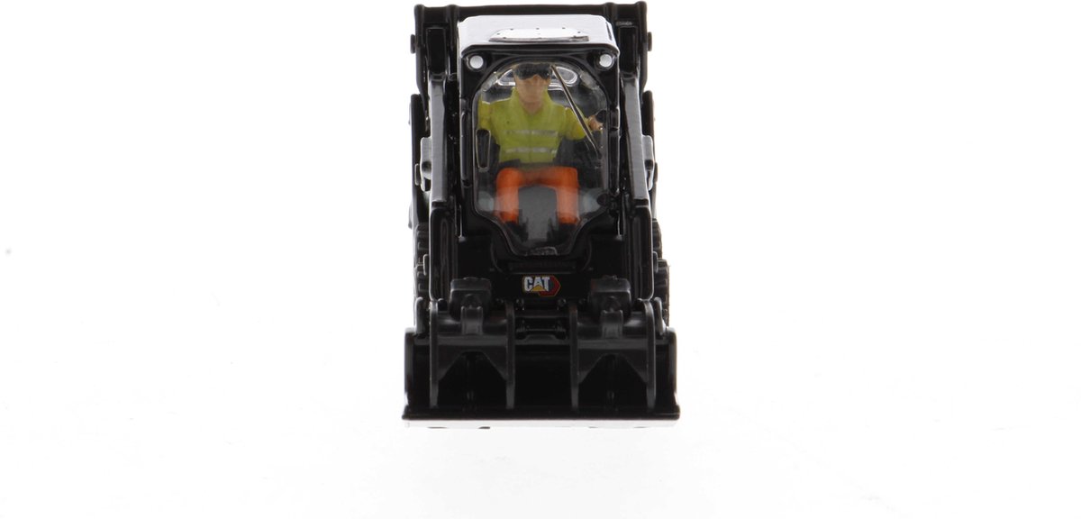 Cat 242D3 Skid Steer Loader - Special edition in het zwart - 1:50 - Diecast Masters