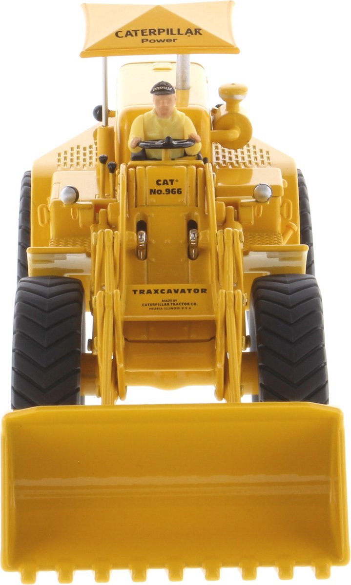 Cat 966A Wiellader - Shovel - Traxcavator - 1:50 - Diecast Masters - Vintage Series - Oldtimer