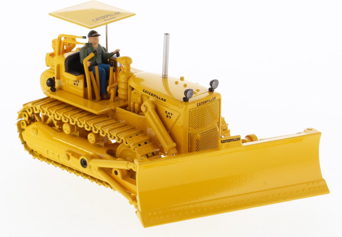 Cat D7C Bulldozer - 1:50 - Diecast Masters - Vintage Series - Oldtimer