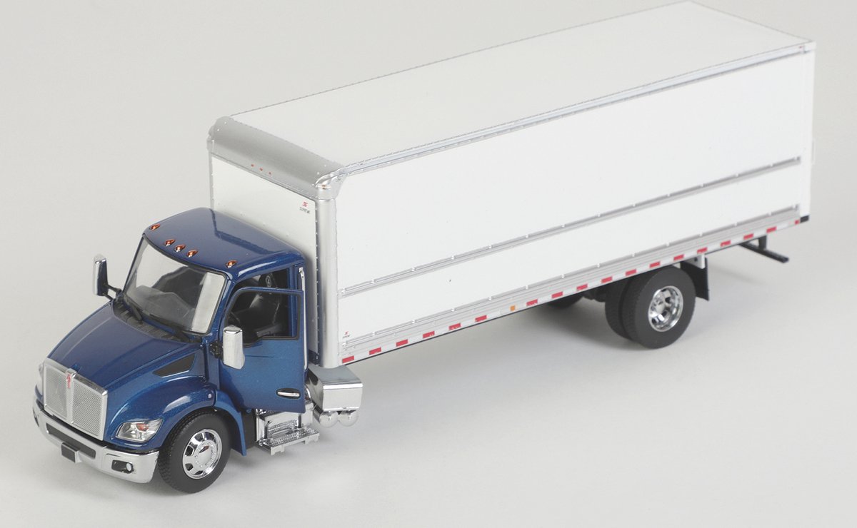 Kenworth T280  Truck (Motorwagen) met kofferopbouw - 1:32 - Diecast Masters - Transport Series