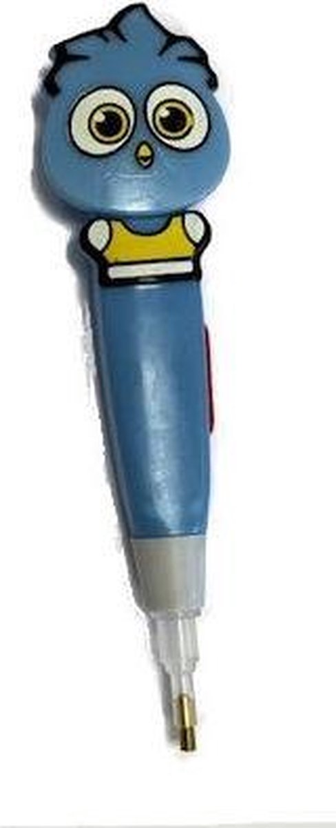 Luxe Pen voor Diamond Painting - Met LED - Lengte 10,5 cm - Blauw - Dielay