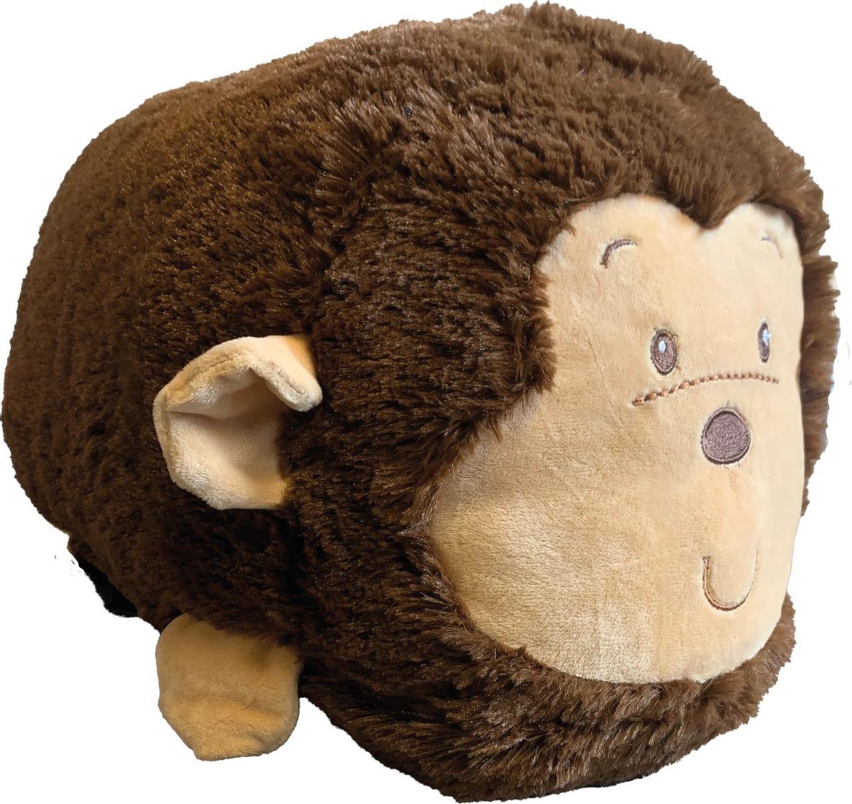 Dierenkussen aapje 35 cm knuffel