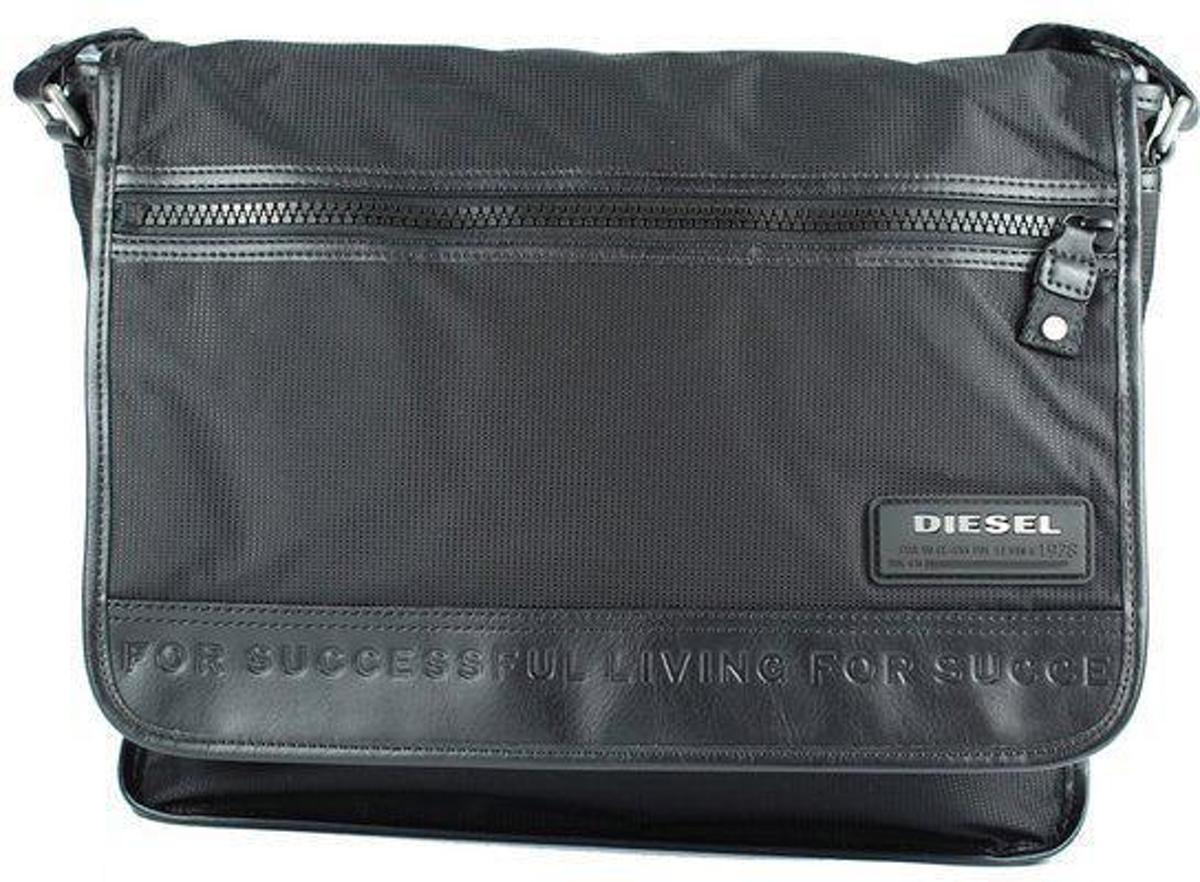 Diesel New Voyage Antraciet – Laptoptas – Zwart