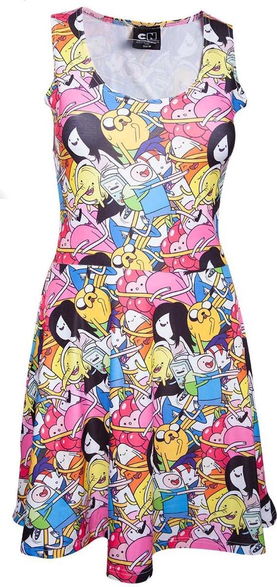 Adventure Time - All Over Print Dames Jurk - M