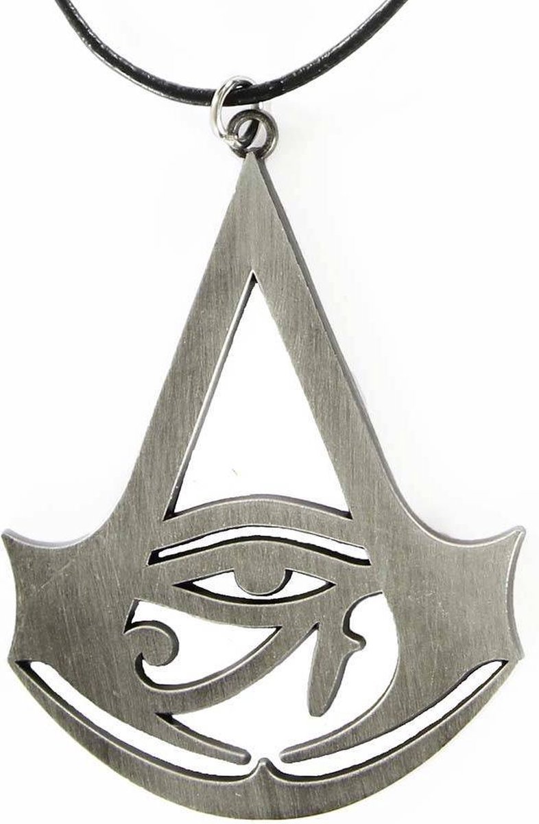 Assassins Creed Ketting Logo Zilverkleurig