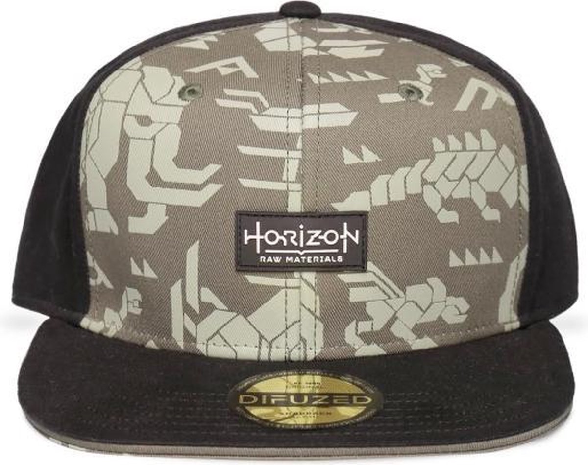 Horizon Forbidden West Snapback Pet Groen/Zwart