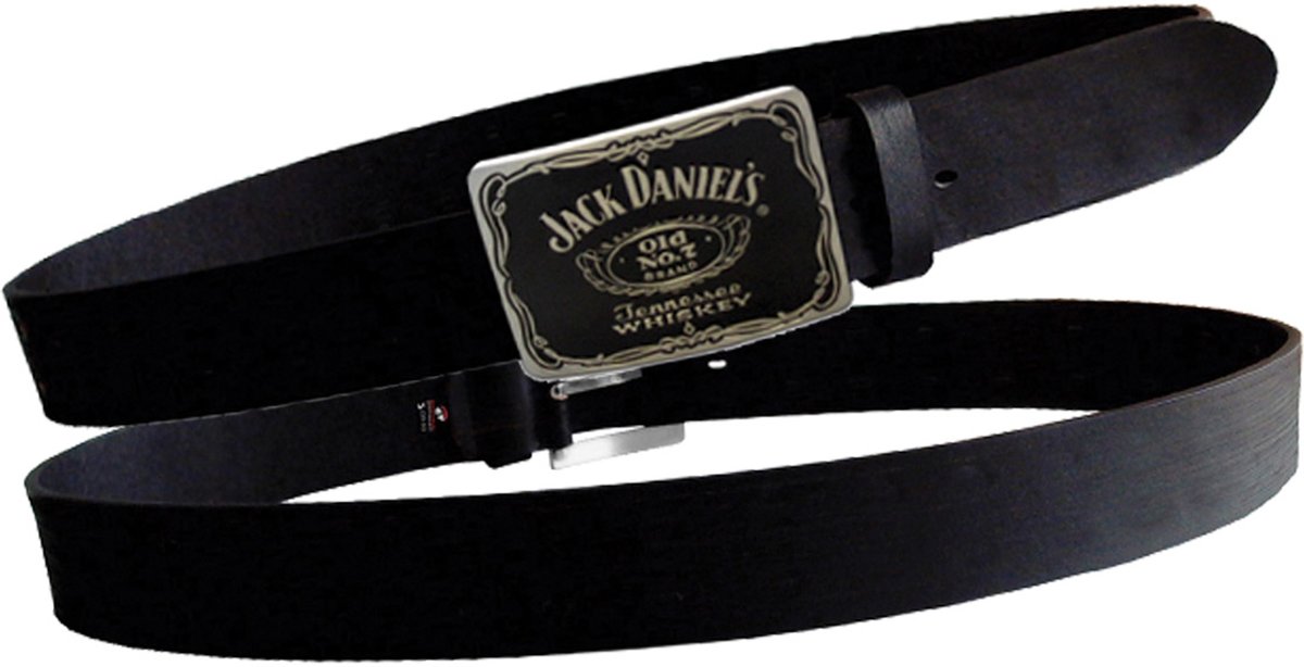 Jack Daniels - Customized Riem Zwarte Buckle - M