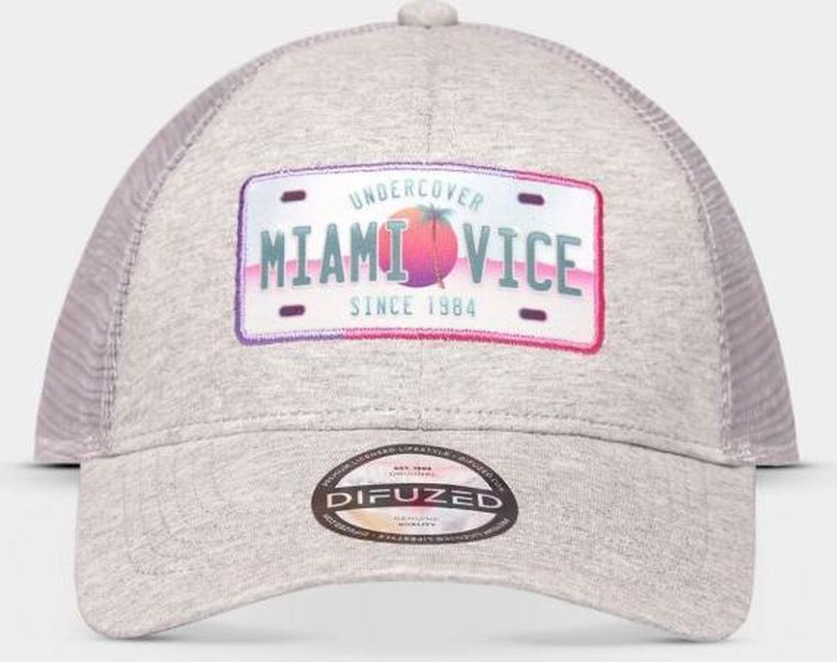 Miami Vice: License Plate Adjustable Cap