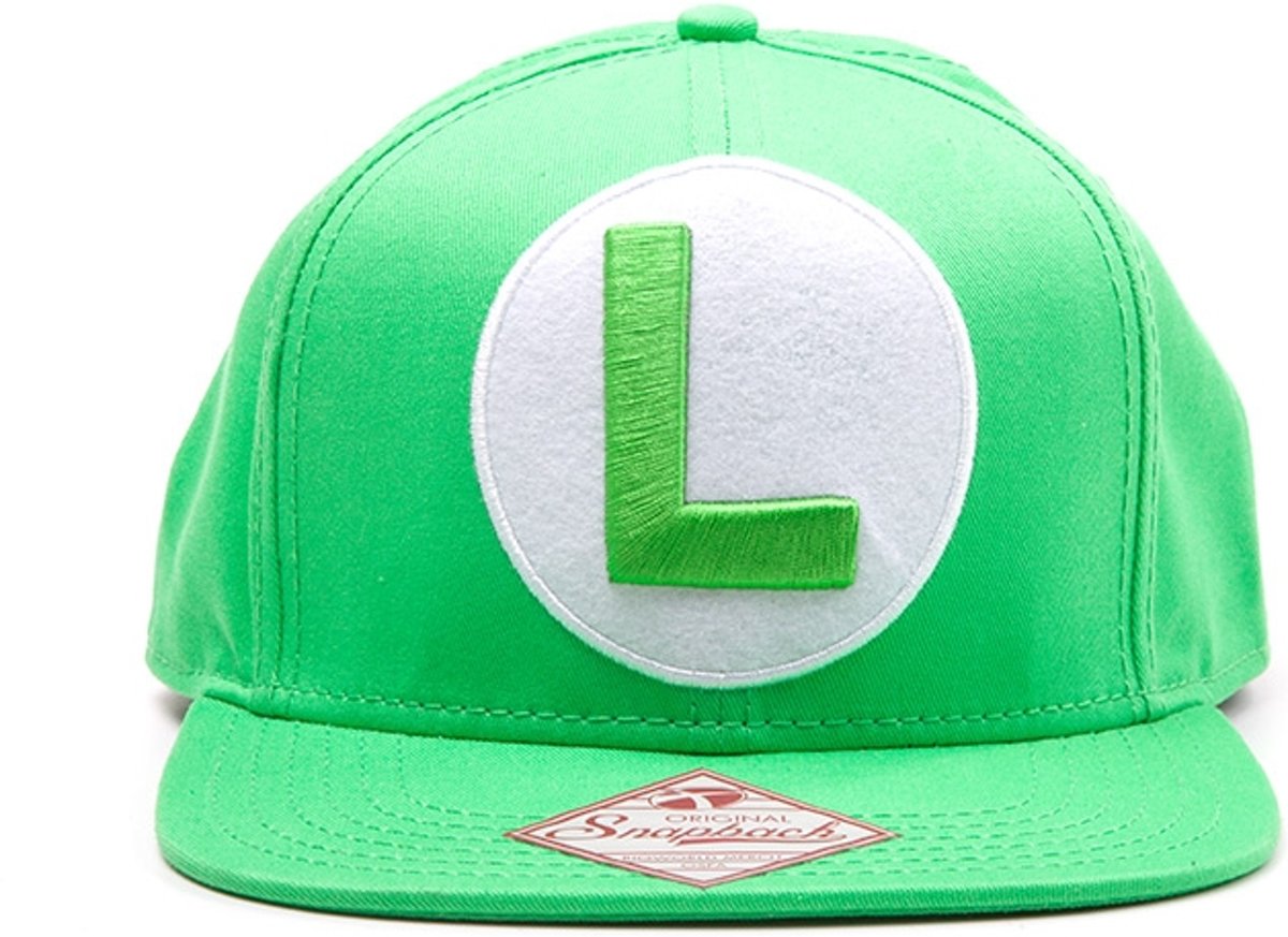 Nintendo - Pet - Luigi Logo (Groen) - Snapback