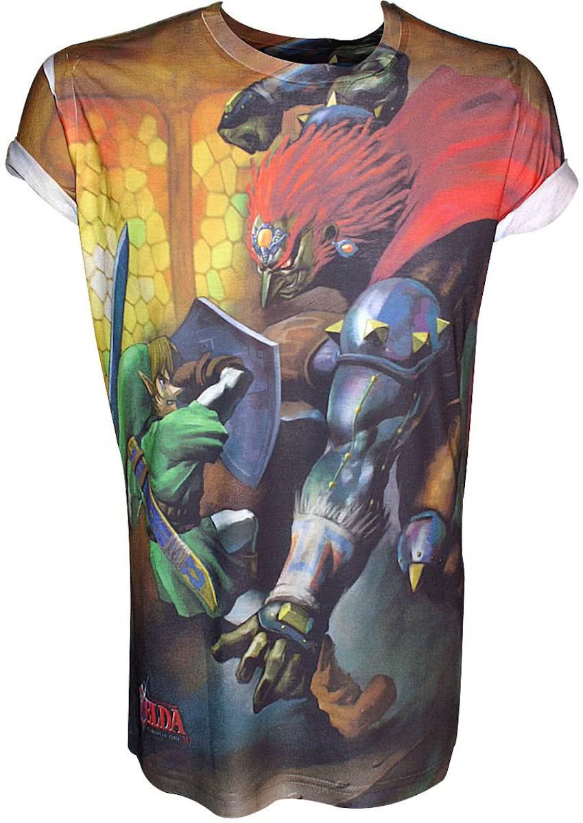 Nintendo - Zelda, Sublimation Print T-Shirt - Large