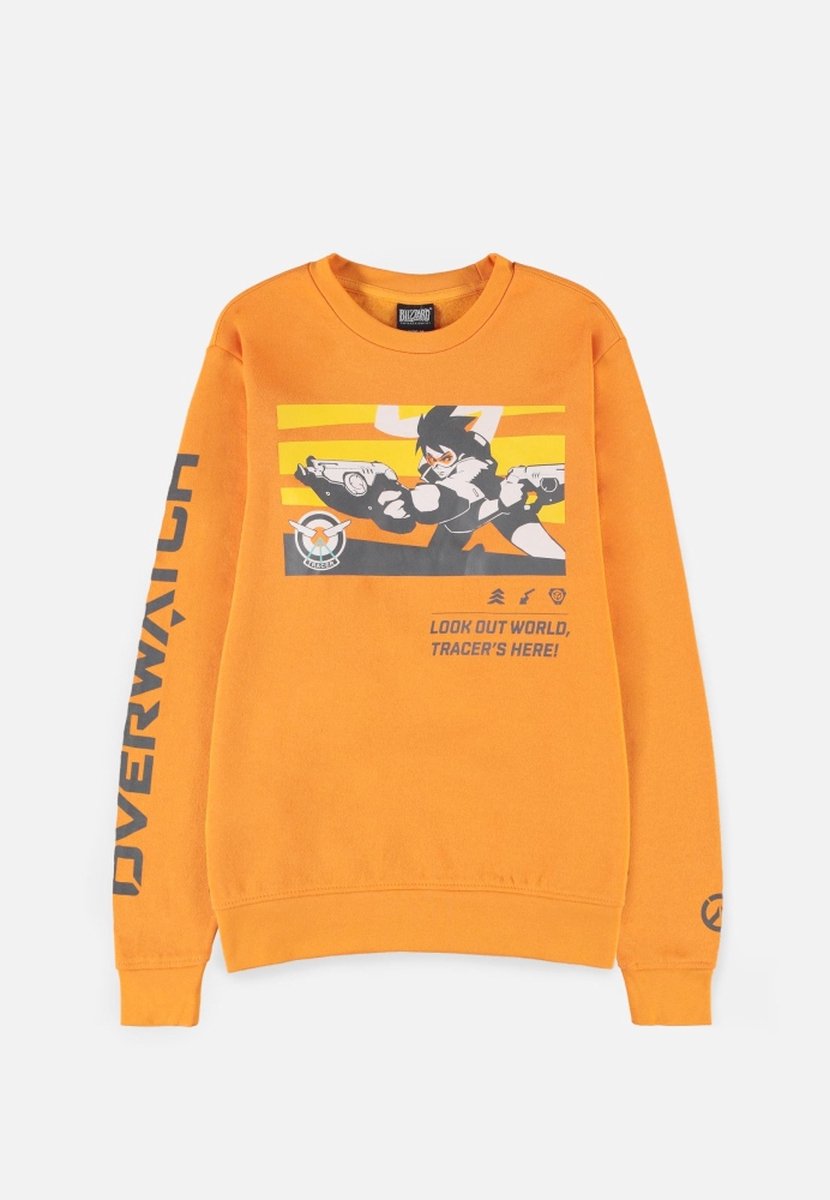 Overwatch Sweater/trui -2XL- Tracer Oranje