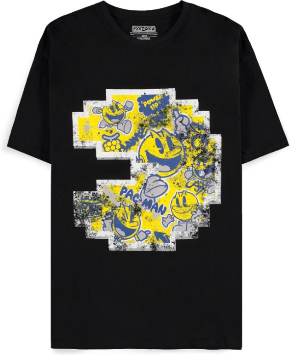 Pac-Man - Pixel Men\s Short Sleeved T-shirt