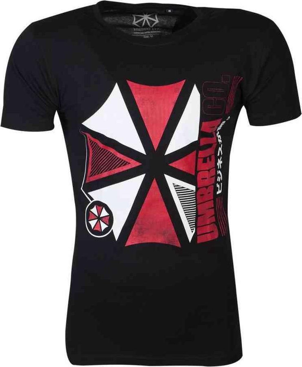 Resident Evil Heren Tshirt -XL- Umbrella Co. Zwart