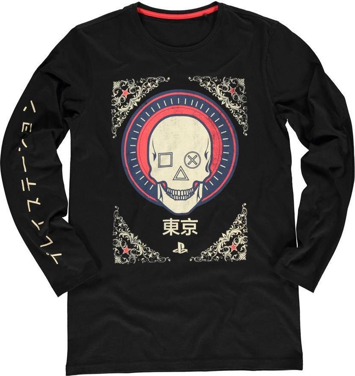 Sony - Playstation - Skull Longsleeve - 2XL