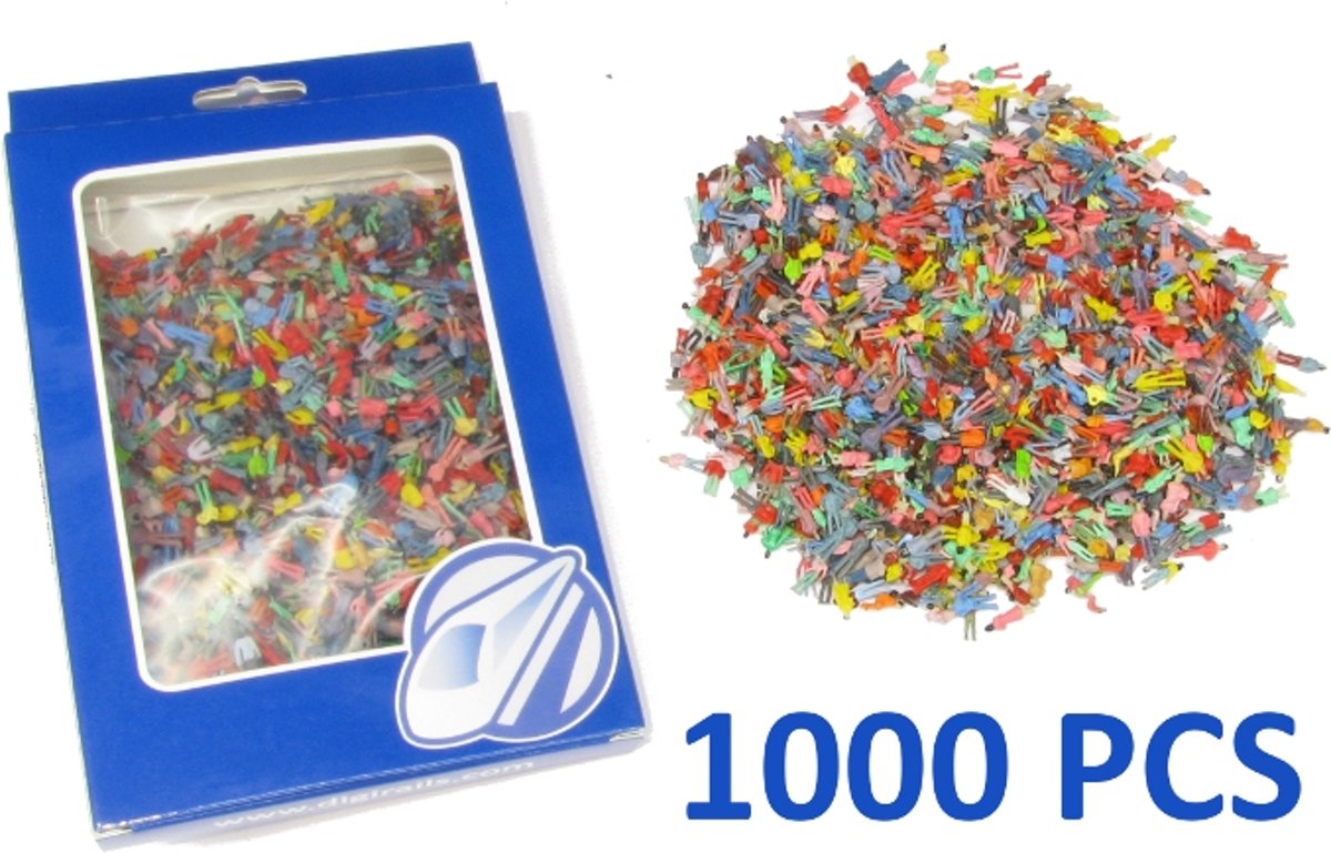 1000 gekleurde staande figuren N (1:160)