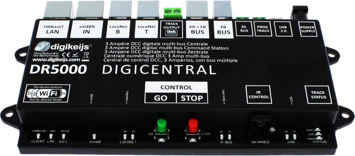 DR5000 - DCC Multi-bus command station