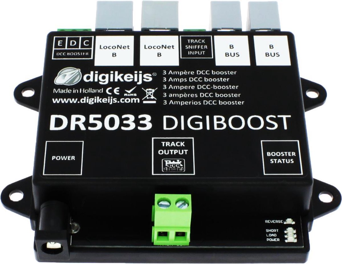 DR5033 DCC Booster with Power Adapter EU-15V