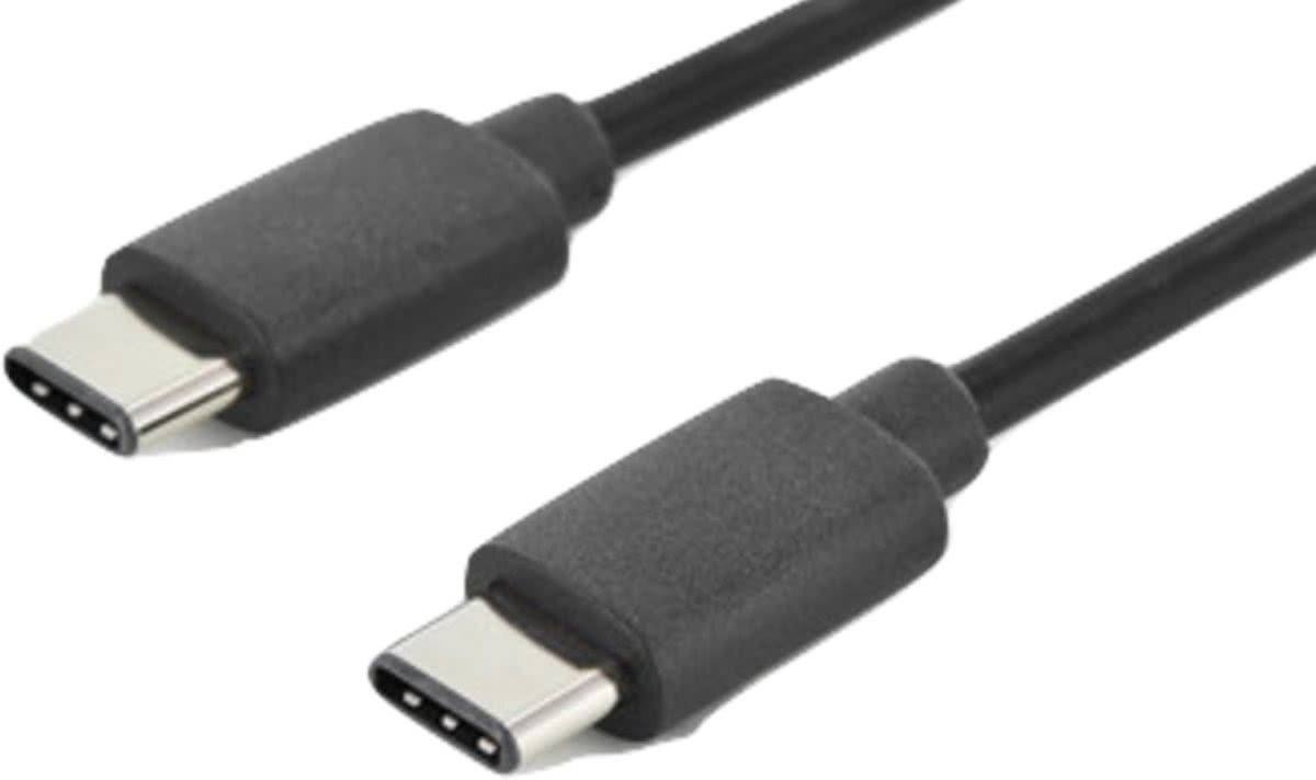 Digitus DK-300138-018-S 1.8m USB C USB C Mannelijk Mannelijk Zwart USB-kabel