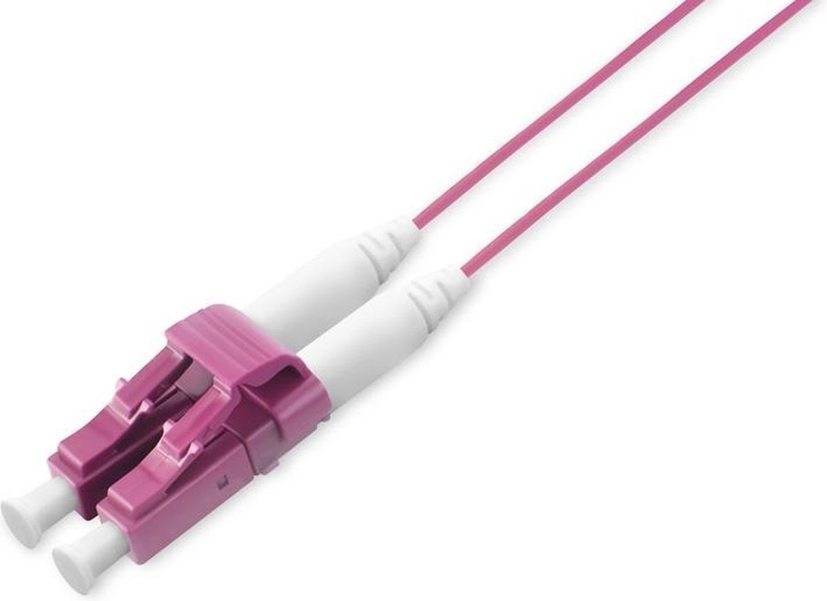 Digitus DK-HD2533-02-4 Glasvezel kabel 2 m LSZH OM4 LC Violet